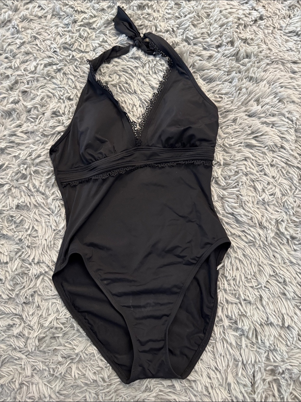 Anne Cole black bathing suit. Size 8.